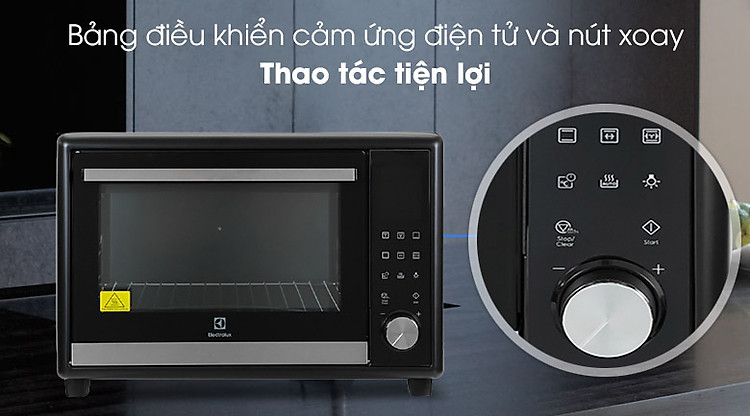 Điều khiển - Lò nướng Electrolux EOT40DBD 40 lít