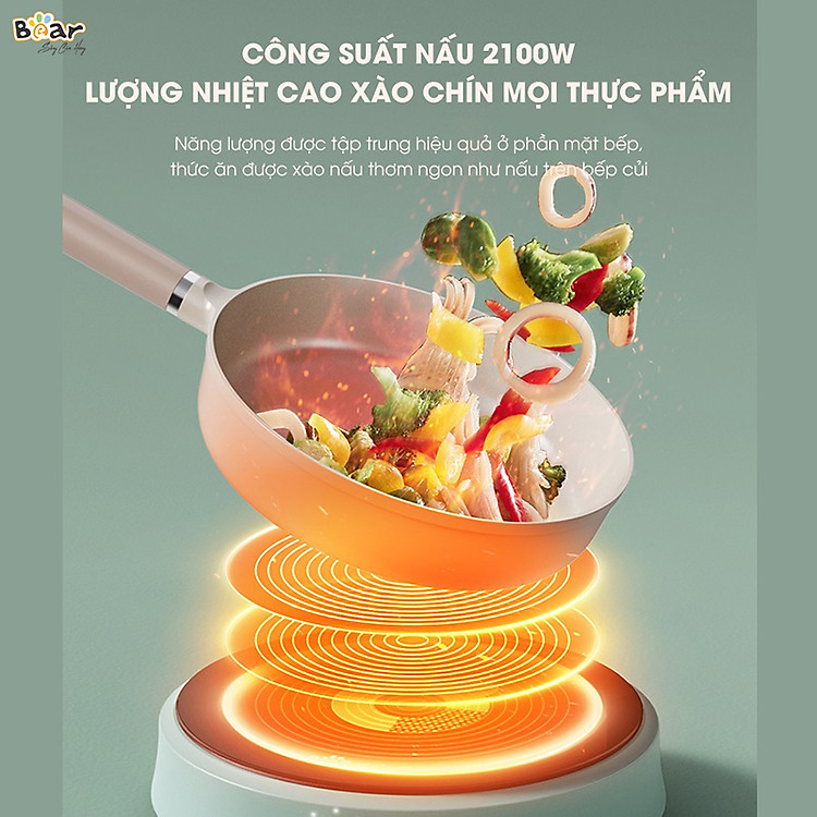 Bếp từ Bear SB-BT21W (2100W) - Hàng chính hãng