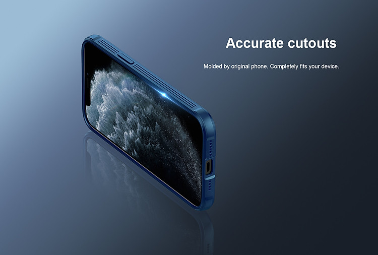 Ốp Nillkin bảo vệ Camera cho iPhone 12 Mini / 12 / 12 Pro / 12 Pro Max Nillkin Camshield nắp đậy bảo vệ Camera - Hàng nhập khẩu
