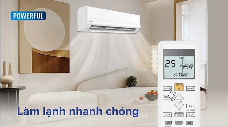 Điều hòa Panasonic 1.5HP CU/CS-N12ZKH-8