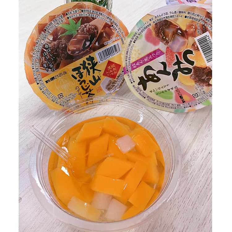 Thạch trái cây Nhật 280G 6 Thạch trái cây Nhật 280G