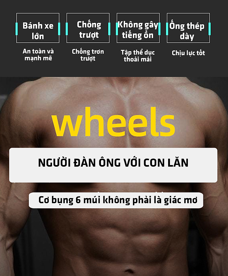 con lăn tập bụng Sportslink