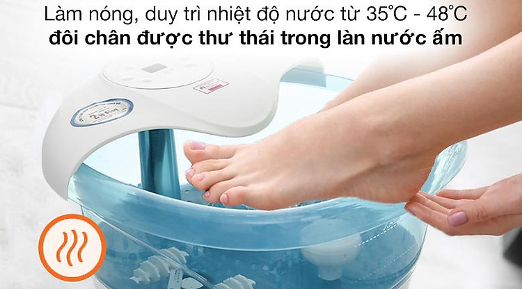 bồn ngâm massage chân rio ftbh5-eu - hàng chính hãng 1