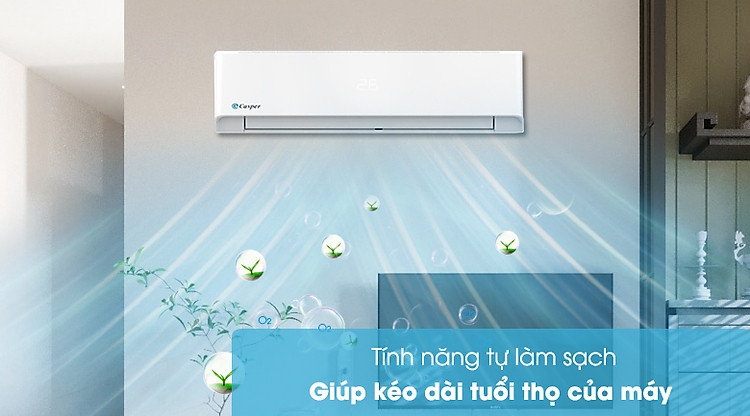 Máy lạnh Casper 1.5 HP LC-12FS32 - Tự làm sạch