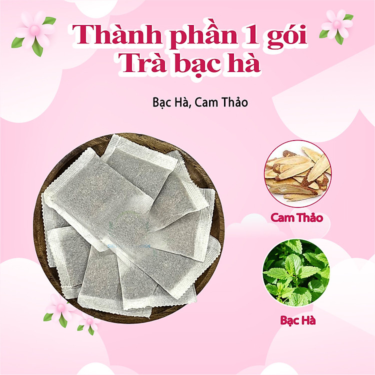 Trà Lá Bạc Hà Hộp 30 Túi Lọc Của Siêu Thị Thiên Nhiên