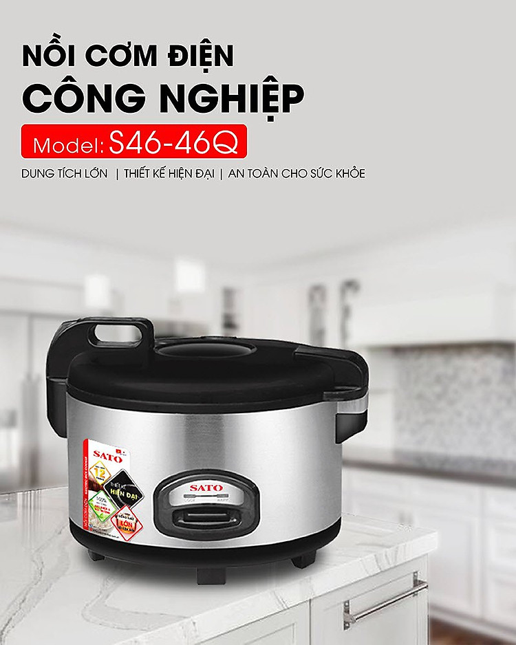 Nồi cơm điện Sato S46-46Q 4.6L 01