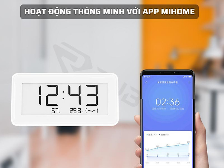 Hoạt động thông minh thông qua App Mihome