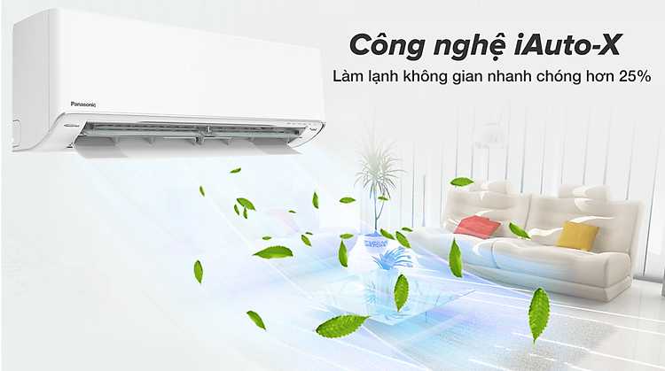 Máy lạnh Panasonic Inverter 1.5 HP CU/CS-XU12XKH-8 - Chế iAuto X độ