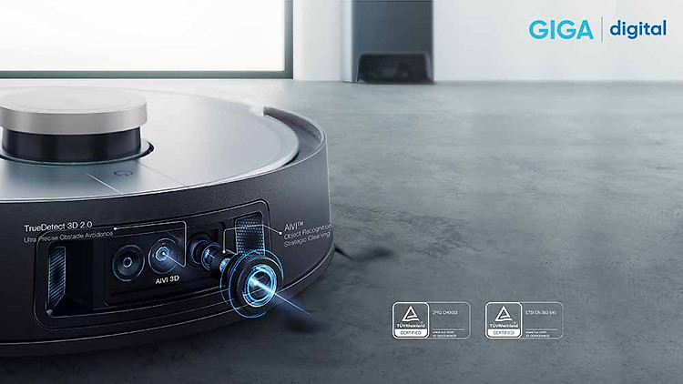 Deebot X1 OMNI trang bị hệ thống trí tuệ nhân tạo AIVI 3D thế hệ mới