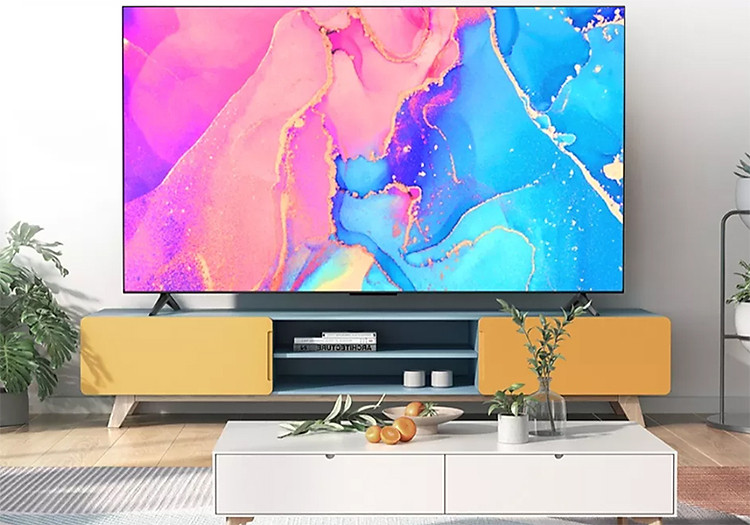 Thiết kế không viền 3 cạnh - Google Tivi TCL 4K 50 inch 50T66