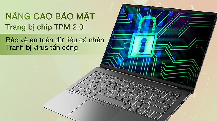 Lenovo Ideapad 5 Pro 14ITL6 i7 1165G7 (82L30093VN) - chip TPM 2.0