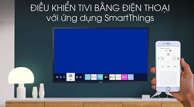 Smart Tivi QLED Samsung 4K 55 inch QA55Q60T - SmartThings