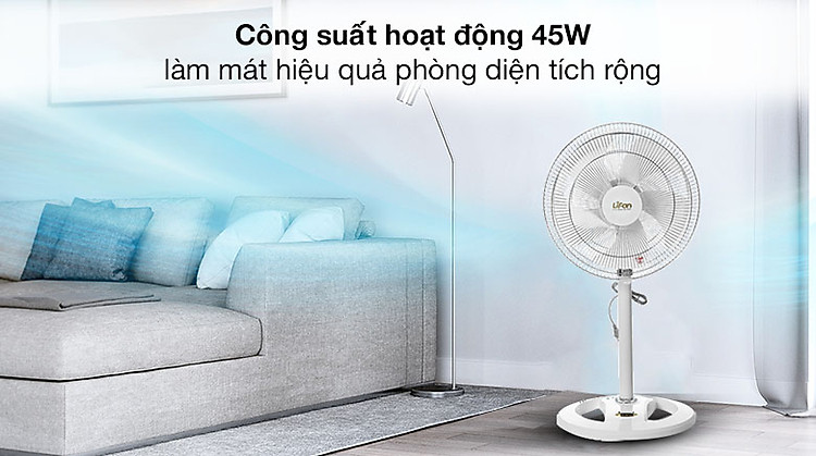 Công suất 45W - Quạt đứng Lifan Đ-616A