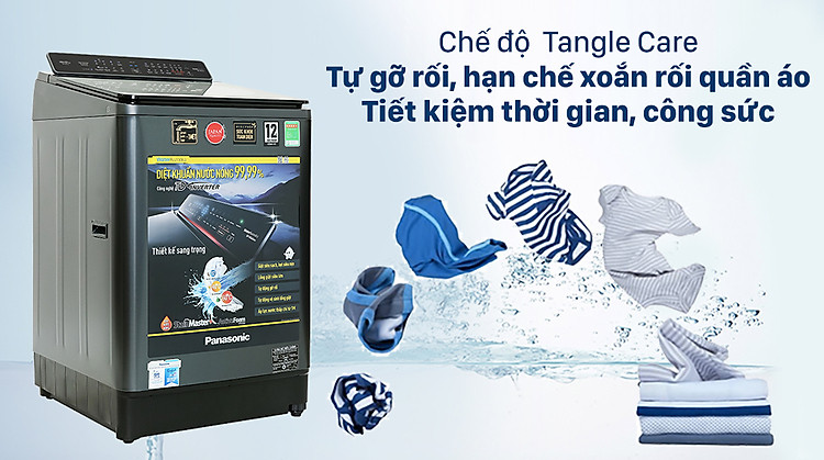 Máy giặt Panasonic NA-FD16V1BRV - Tangle Care