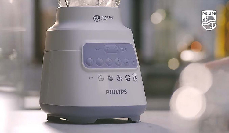 Máy xay sinh tố Philips HR2223/00 Công nghệ ProBlend Crush được tích hợp trong máy xay sinh tố