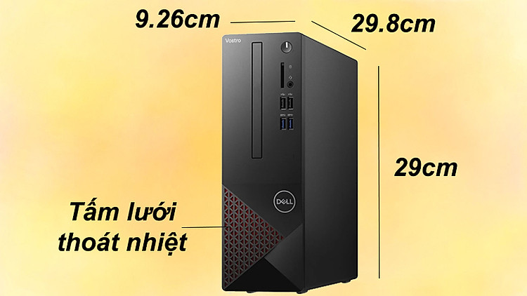 PC Dell Vostro 3681 SFF 42VT360002 Thiết kế tiết kiệm không gian