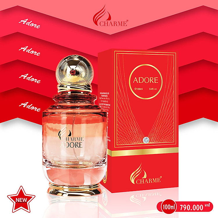 Nước Hoa Charme Adore 100ml Nữ Chính Hãng