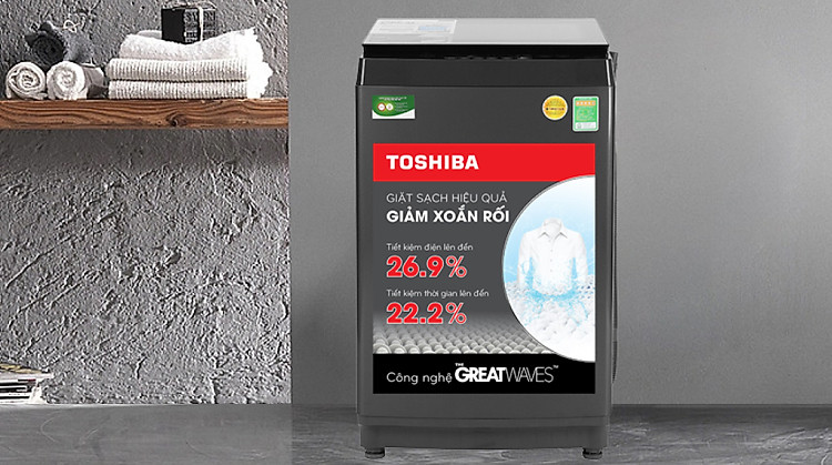Máy giặt Toshiba Inverter 9.0 kg AW-DK1000FV(KK) - Thiết kế