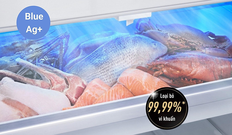 Tủ lạnh Panasonic Inverter 550 lít NR-DZ601VGKV - Công nghệ Blue AG+ kháng khuẩn, khử mùi