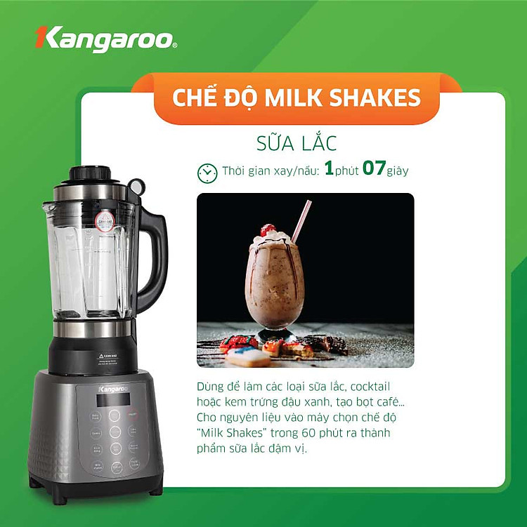 Hướng dẫn cách sử dụng máy làm sữa hạt Kangaroo Hướng dẫn cách sử dụng máy làm sữa hạt Kangaroo