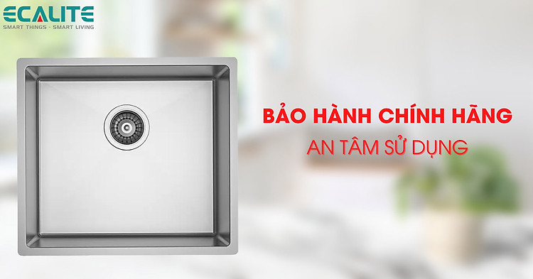 Chậu rửa chén Ecalite ESL-5843DL bảo hành