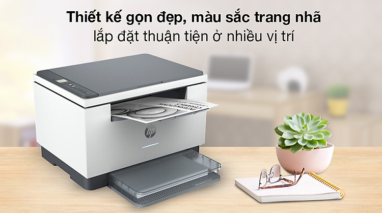 Máy in Laser trắng đen HP LaserJet MFP M236dw//Wifi/đa năng (In/scan/copy) (9YF95A) - Thiết kế hiện đại, cao cấp