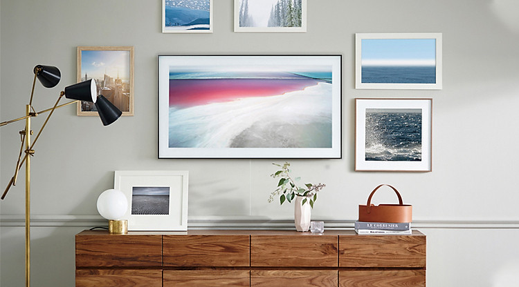 Thiết kế màn hình phẳng, dạng khung tranh hiện đại - Smart Tivi Khung Tranh QLED Samsung 4K 55 inch QA55LS03R Thiết kế màn hình phẳng, dạng khung tranh hiện đại - Smart Tivi Khung Tranh QLED Samsung 4K 55 inch QA55LS03R