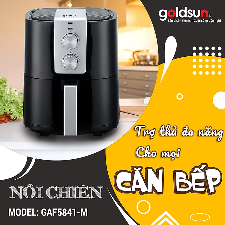 Nồi chiên không dầu 5.5l cơ GAF5841