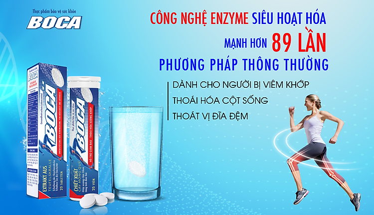 [quà tặng] viên sủi boca hỗ trợ xương khớp alifaco công nghê từ chlb đức 1