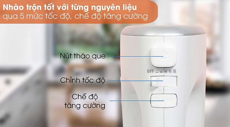 Dễ dùng - Máy đánh trứng Electrolux EHM3407