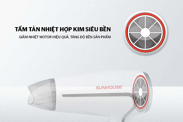 MÁY SẤY TÓC SUNHOUSE SHD2308W 5
