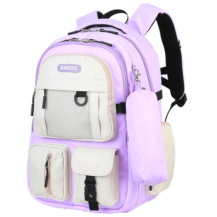 balo học sinh Sakos Stormy tím