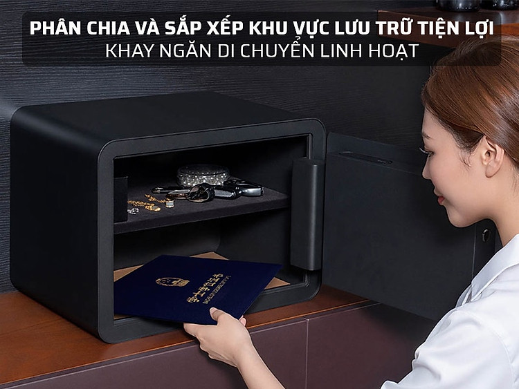 Ngăn lữu trữ lớn, khoa học giúp két sắt đựng được nhiều tài sản