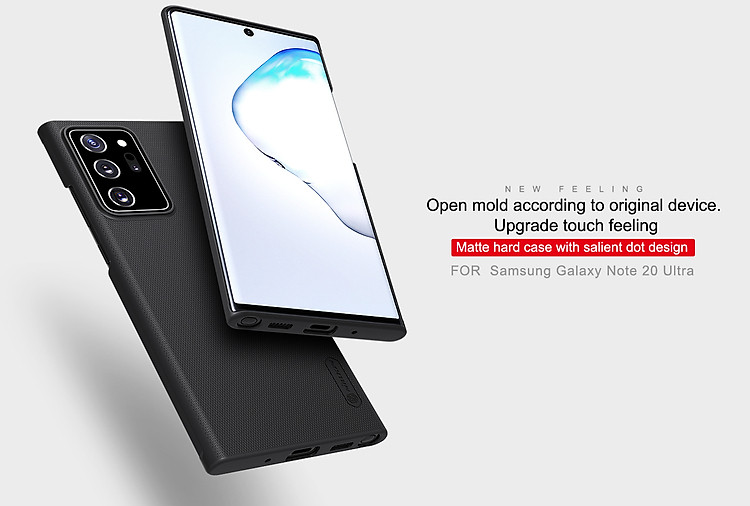 Ốp Lưng Nillkin Super Frosted Shield Matte cho Samsung Galaxy Note 20 Ultra _ Hàng Nhập Khẩu