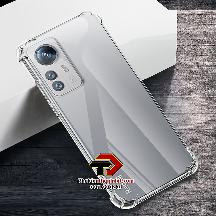 Ốp lưng Xiaomi 12T dẻo trong suốt chống sốc bảo vệ camera sau