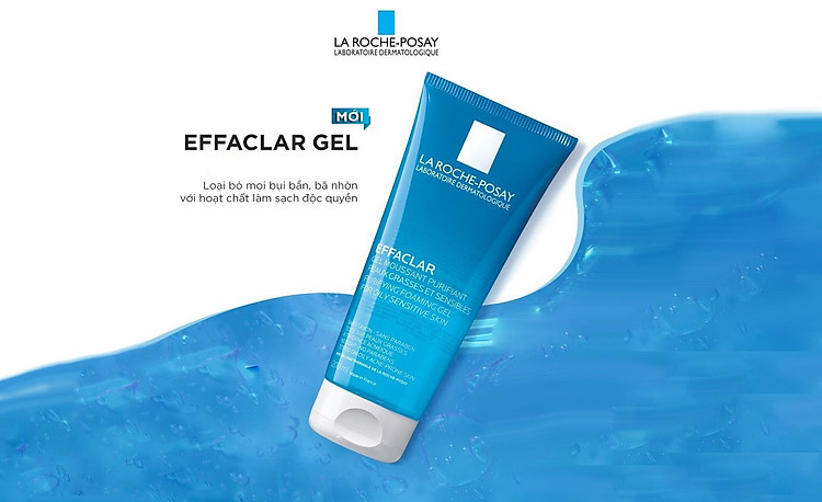 Gel Rửa Mặt Tạo Bọt La Roche-Posay Effaclar Cho Da Dầu Nhạy Cảm 50ml