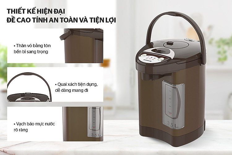 BÌNH THỦY ĐIỆN 3.5 L SUNHOUSE SHD1535C 2