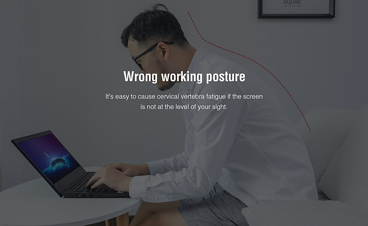 Giá đỡ tản nhiệt cho Macbook Laptop hiệu Wiwu S700 Adjustable Laptop Stand (Laptop 9 inch đến 17 inch giúp tản nhiệt, chất liệu nhôm nguyên khối, thiết kế công thái học chống mỏi cổ khi làm việc) - hàng nhập khẩu