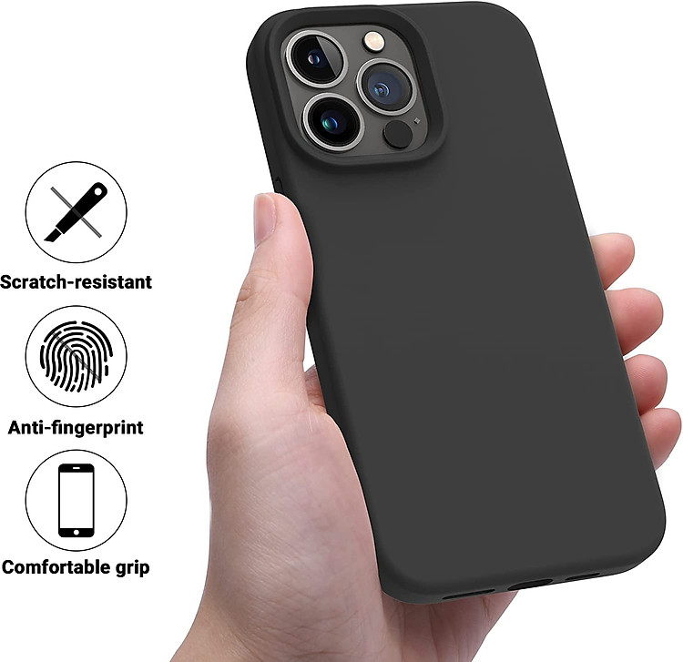 Ốp lưng chống sốc siêu mỏng 0.3mm cho iPhone 14 (6.1 inch) hiệu Memumi Liquid Silicon Case