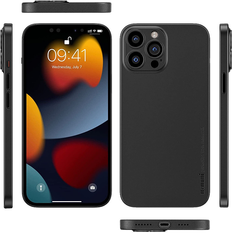 Ốp lưng siêu mỏng cho 15 Pro/ 15 Pro Max hiệu Memumi – Hàng chính hãng
