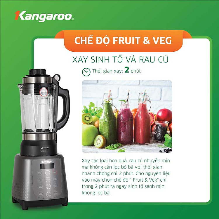 Hướng dẫn cách sử dụng máy làm sữa hạt Kangaroo Hướng dẫn cách sử dụng máy làm sữa hạt Kangaroo