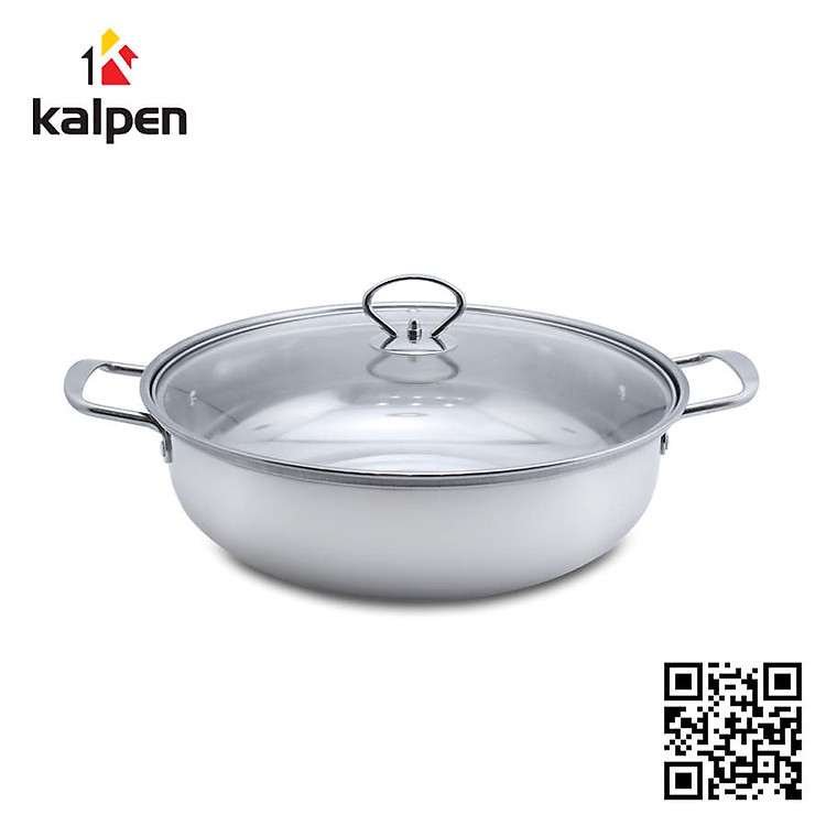 Bếp điện từ đơn Kalpen ICK-1613 công suất 2200W tặng Nồi Inox 28cm