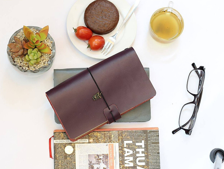 Sổ gáy chun cài dành cho những bạn trẻ năng động Sổ gáy chun phong cách Midori's