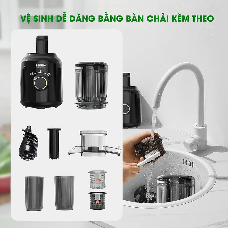 Máy ép chậm Bennix Thái Lan BN-09SJ công suất 250W