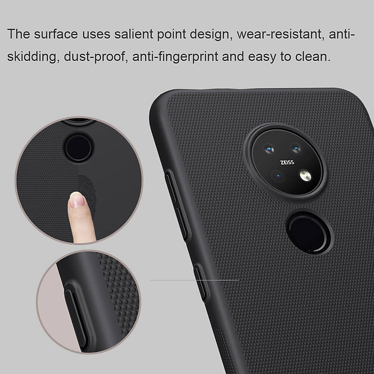 Nillkin Super Frosted Shield Matte cover case for Nokia 7.2, Nokia 6.2