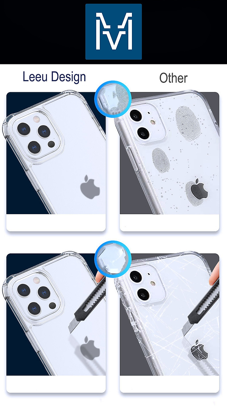 Ốp Lưng dành cho iPhone 12 Mini / 12 & 12 Pro / 12 Pro Max Leeu Design TPU Mặt Kính Cường Lực Nhám - Hàng Nhập Khẩu