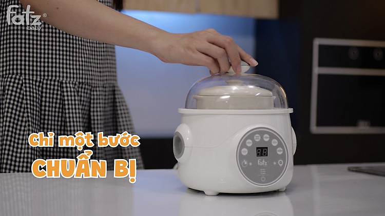 Nồi hầm cách thuỷ 2 tầng thông minh Fatzbaby 1.0L - STEW 2 - FB9110ZT 7