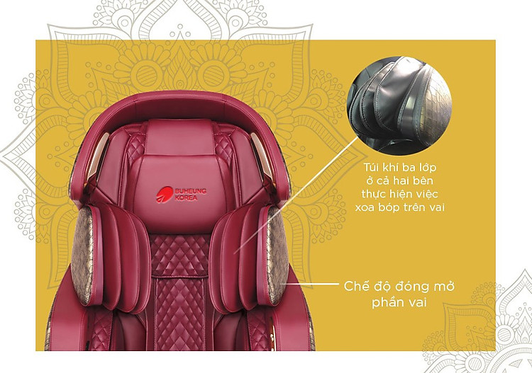 Ghế Massage 5D Master Yoga Buheung MK-9200