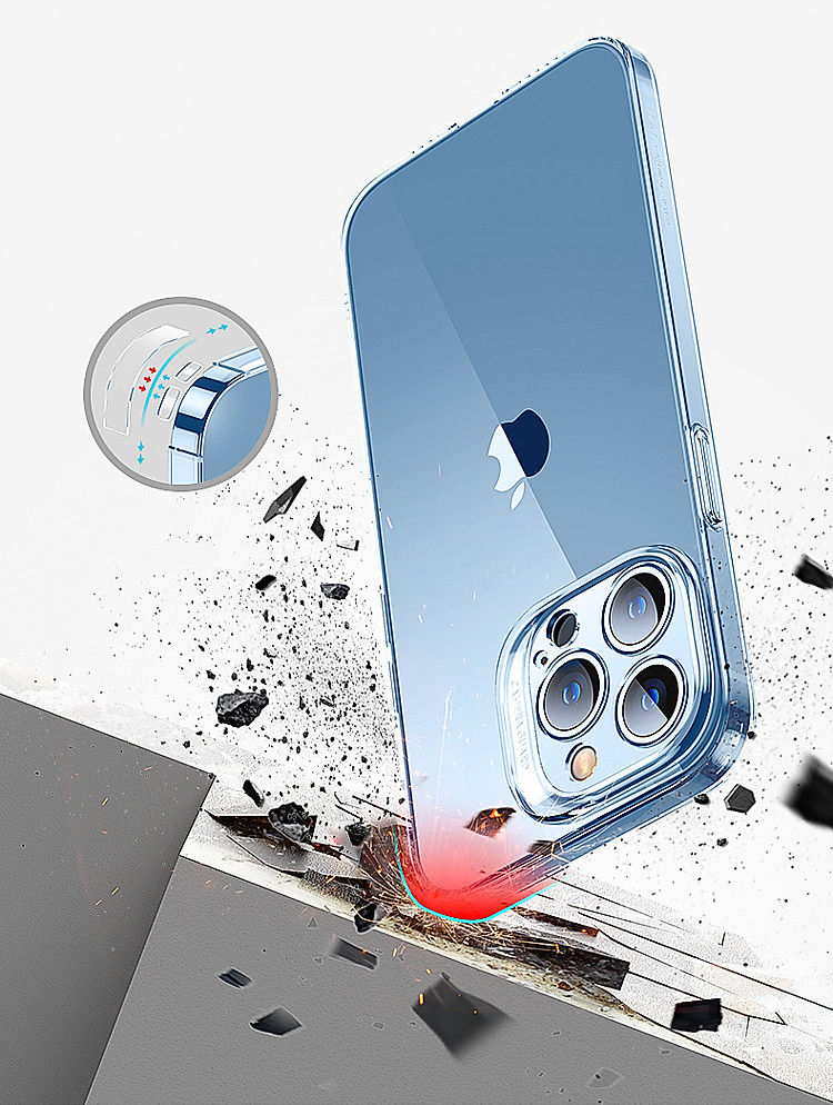 Ốp Lưng Cho iPhone 13 / 13 Pro / 13 Pro Max ESR Halo Clear Case - Hàng Nhập Khẩu