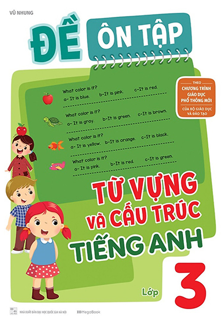 Đề Ôn Tập Từ Vựng Và Cấu Trúc Tiếng Anh Lớp 3